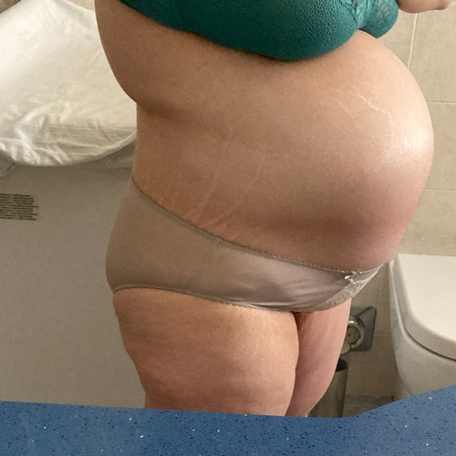 il pancione della mamma pre-parto